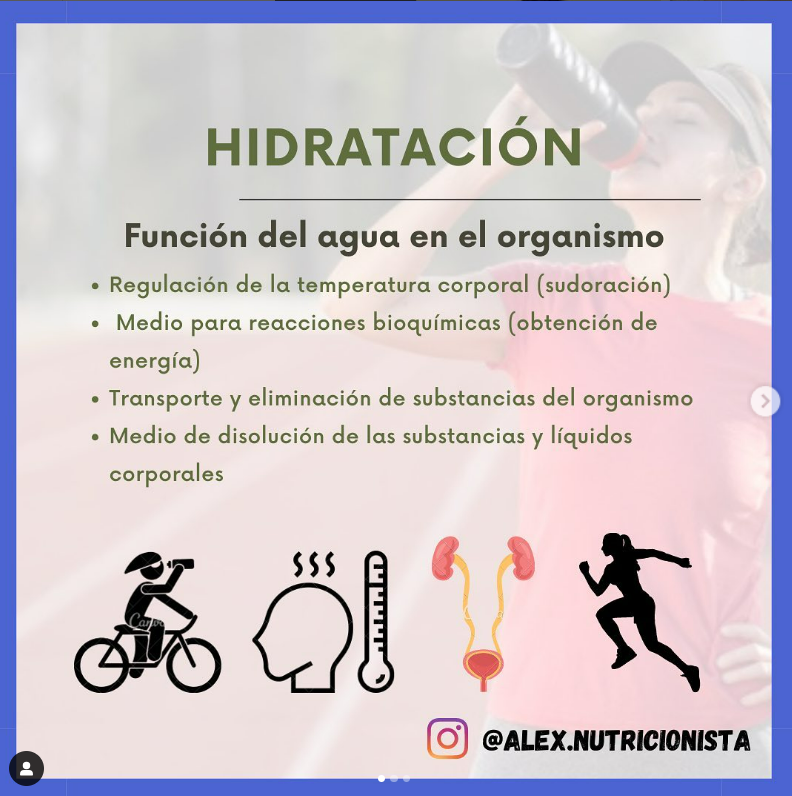 Cuenta de Instagram de Alex Nutricionista